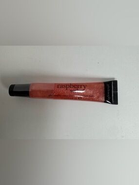 Philosophy Raspberry Sorbet Gloss Lip Shine 0.4 fl oz. Retired Pink Red New